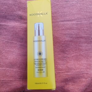 Crème coiffante boucle à base d'huile d'argan