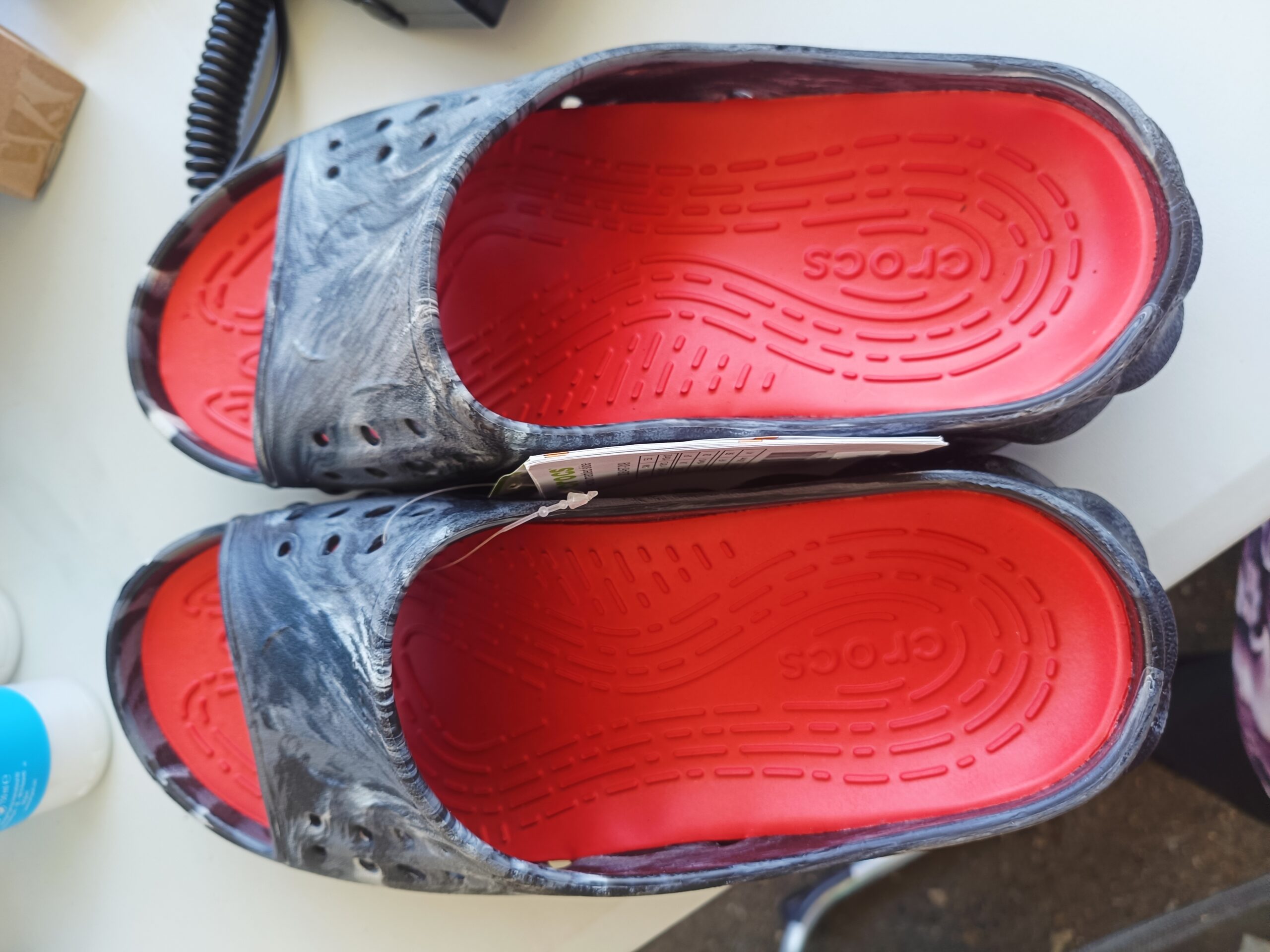 Crocs écho marbled slide pointure 41 – Image 2