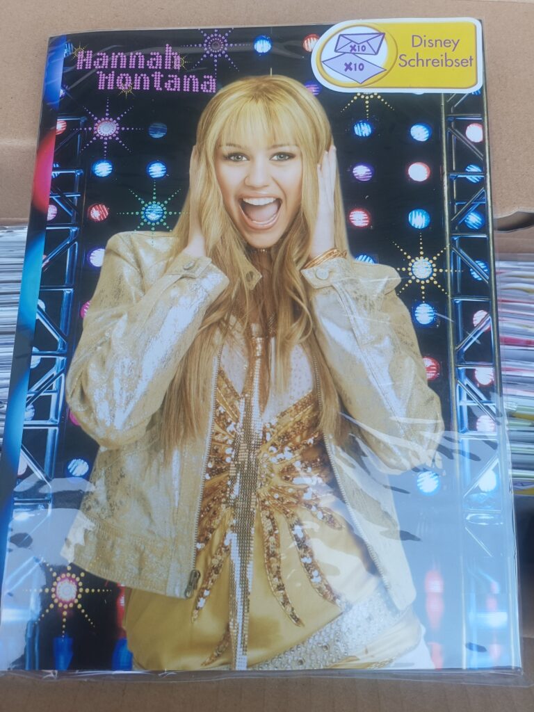 Coffret d'Écriture Disney Hannah Montana - Set de Correspondance 20 Pièces