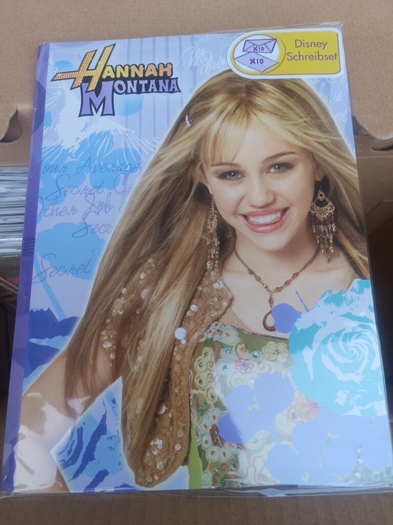 Set de Correspondance Disney Hannah Montana - Coffret d'Écriture 20 Pièces