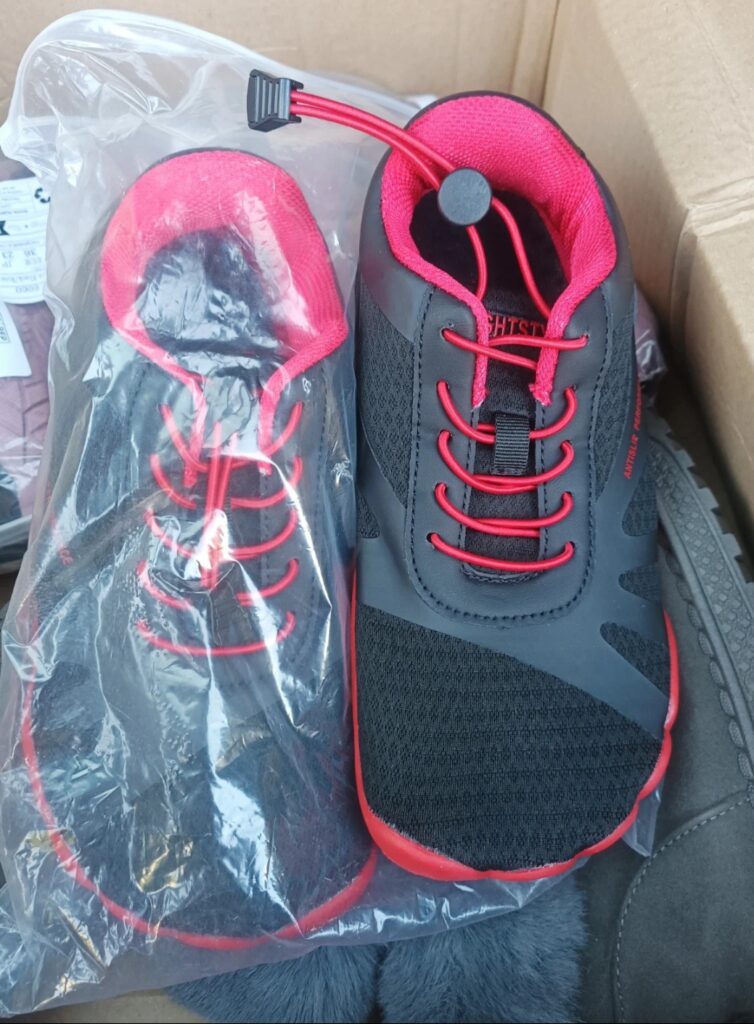 Chaussures très confortables dites pieds nus P 38
