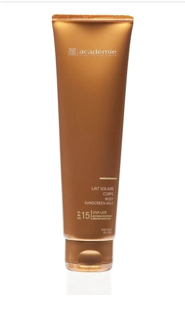Académie lait solaire corps SPF 15 150 ml