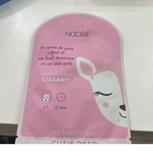 Masque tissu Nocibé lissant