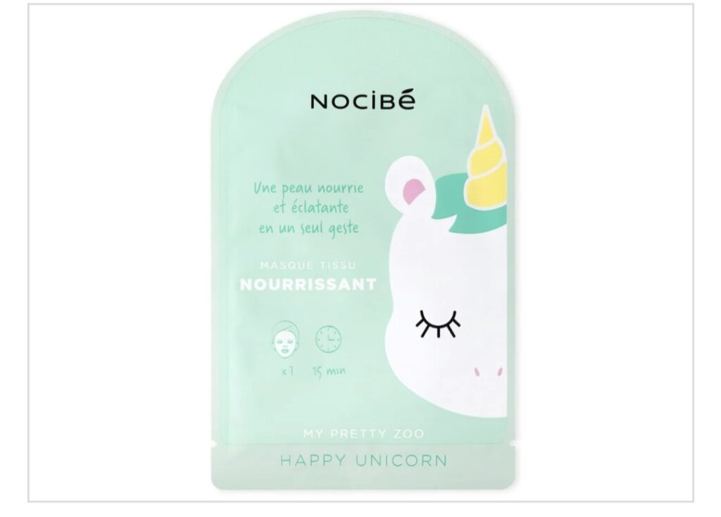 Masque tissu Nocibé nourrissant