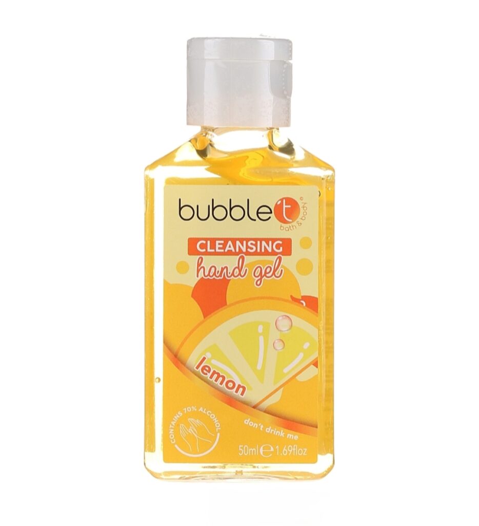 Gel main antibactérien citron 50 ml