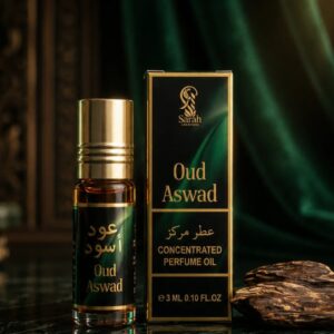 Musc "Oud Aswad" Sarah Création - 3ml - Roll-on Oriental Intense