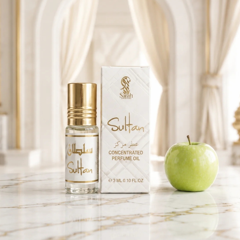 Musc "Sultan" Sarah Création - Roll-on 3ml - Fragrance Royale Orientale