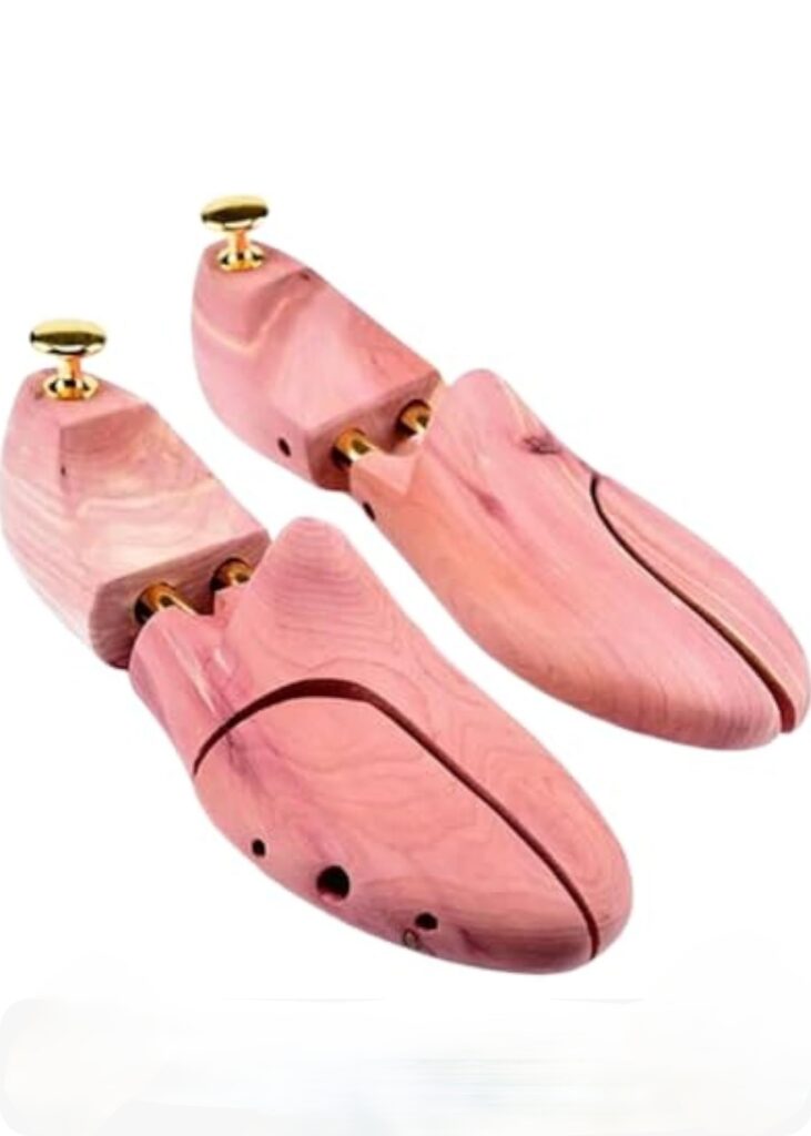 Embauchoirs en Bois de Cèdre Naturel - Pointure 34/35 - Entretien Chaussures Cuir