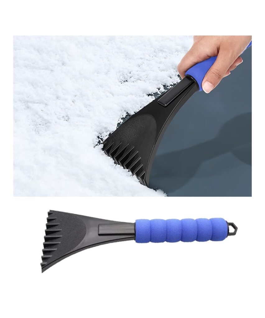Grattoir Pare-Brise Ergonomique Anti-Givre Pro