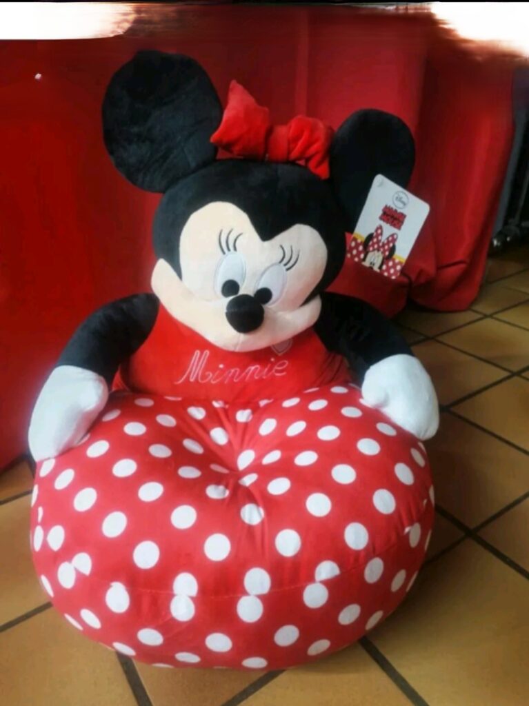 Fauteuil Enfant Disney Minnie Mouse - Confort et Douceur (50x52 cm)