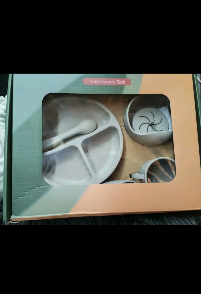 Set de Table Bébé Antidérapant en Silicone - Repas Propres et Sécurisés