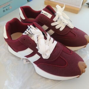 Baskets Femme Bordeaux - Pointure 38,5