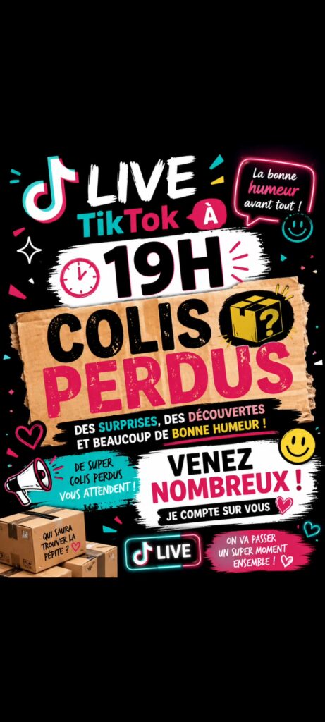 Commande live réservé Cricri du 13 août