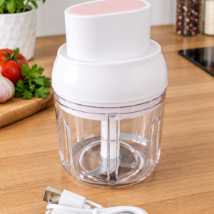 Hachoir USB rechargeable – Compact et pratique