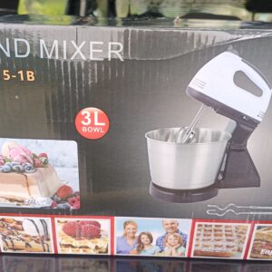 Batteur électrique avec bol inox 3 L